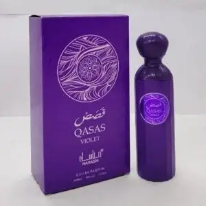 qissah purple eau de parfum unisexe 100 ml