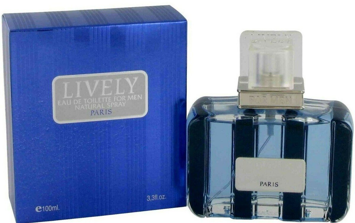 lively eau de toilette en spray pour homme 100 ml lively eau de toilette en spray pour homme 100 ml